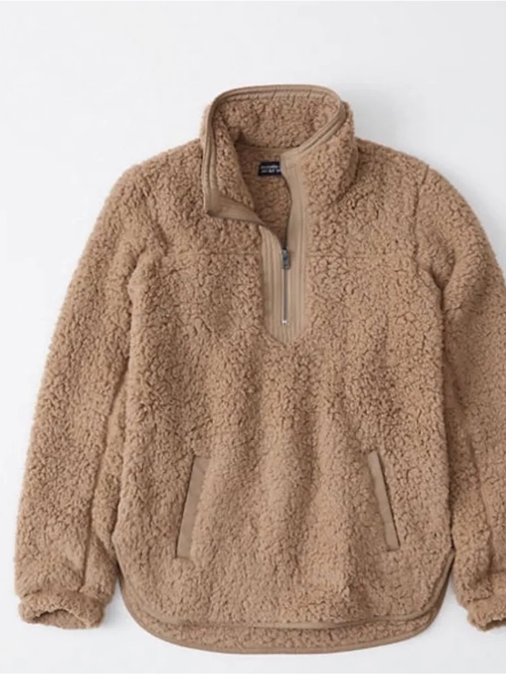 Abercrombie Sherpa quarter zip